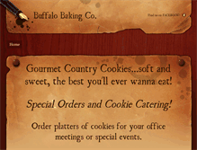 Tablet Screenshot of buffalobakingco.com